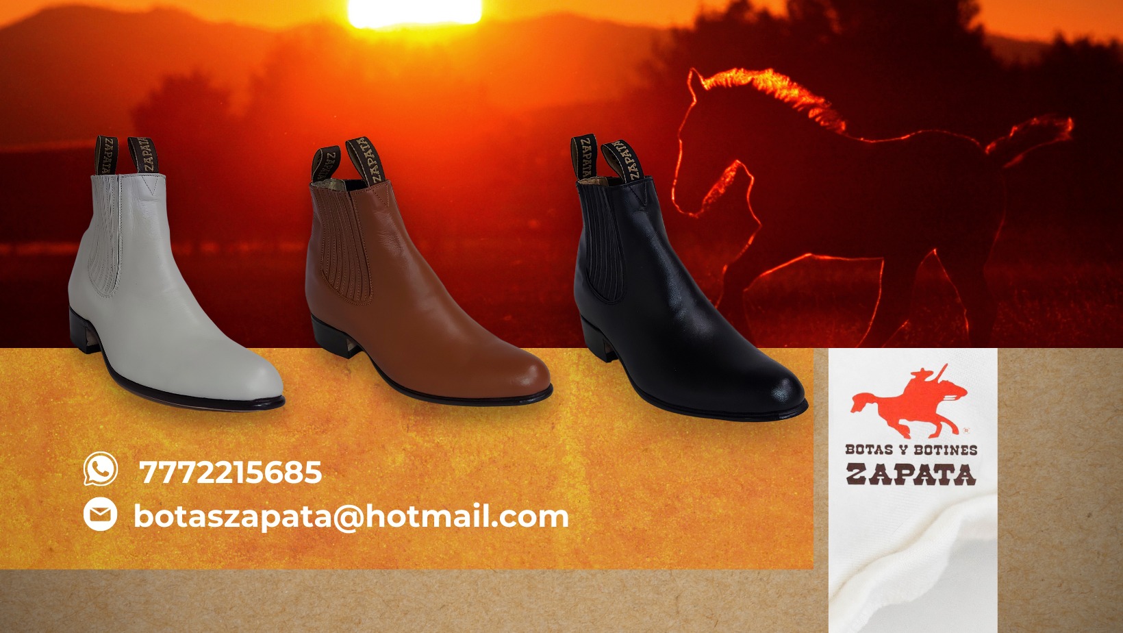 Botas y Botines Zapata portada